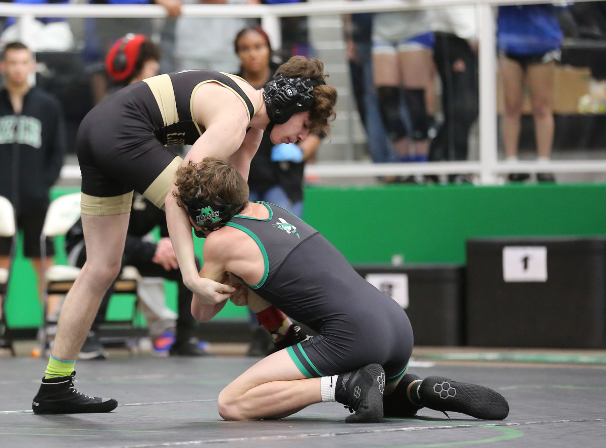 UIL Texas District 4 5A Wrestling Tournament 020423 Brian McLean 12